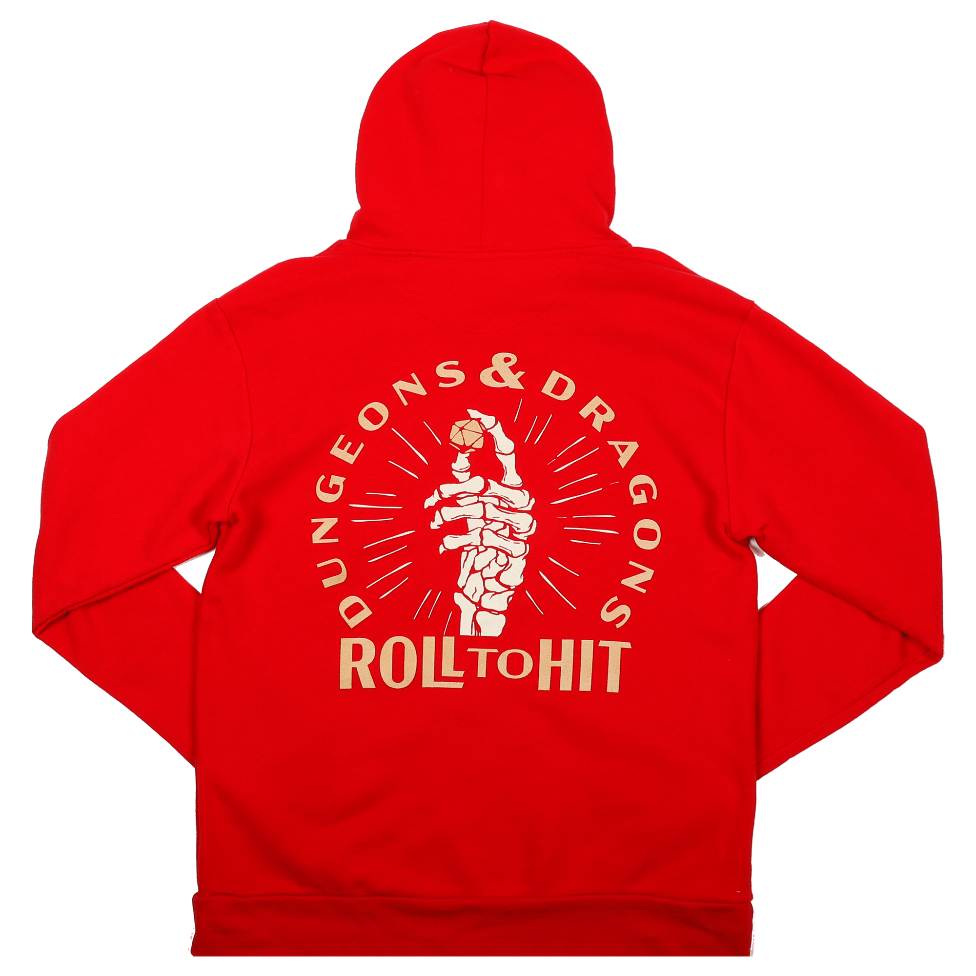 D&D Roll to Hit Red Hoodie