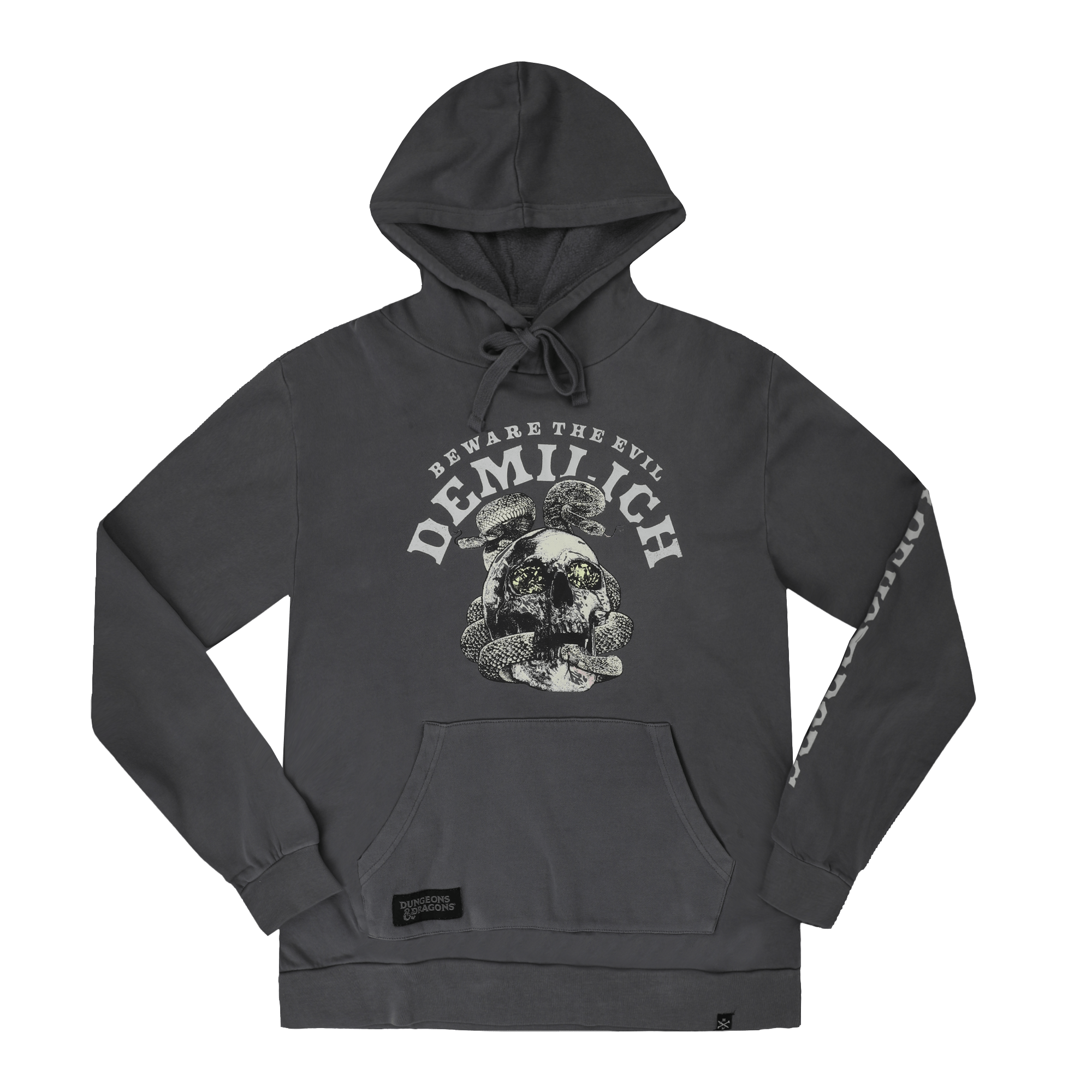 Demilich Charcoal Washed Hoodie
