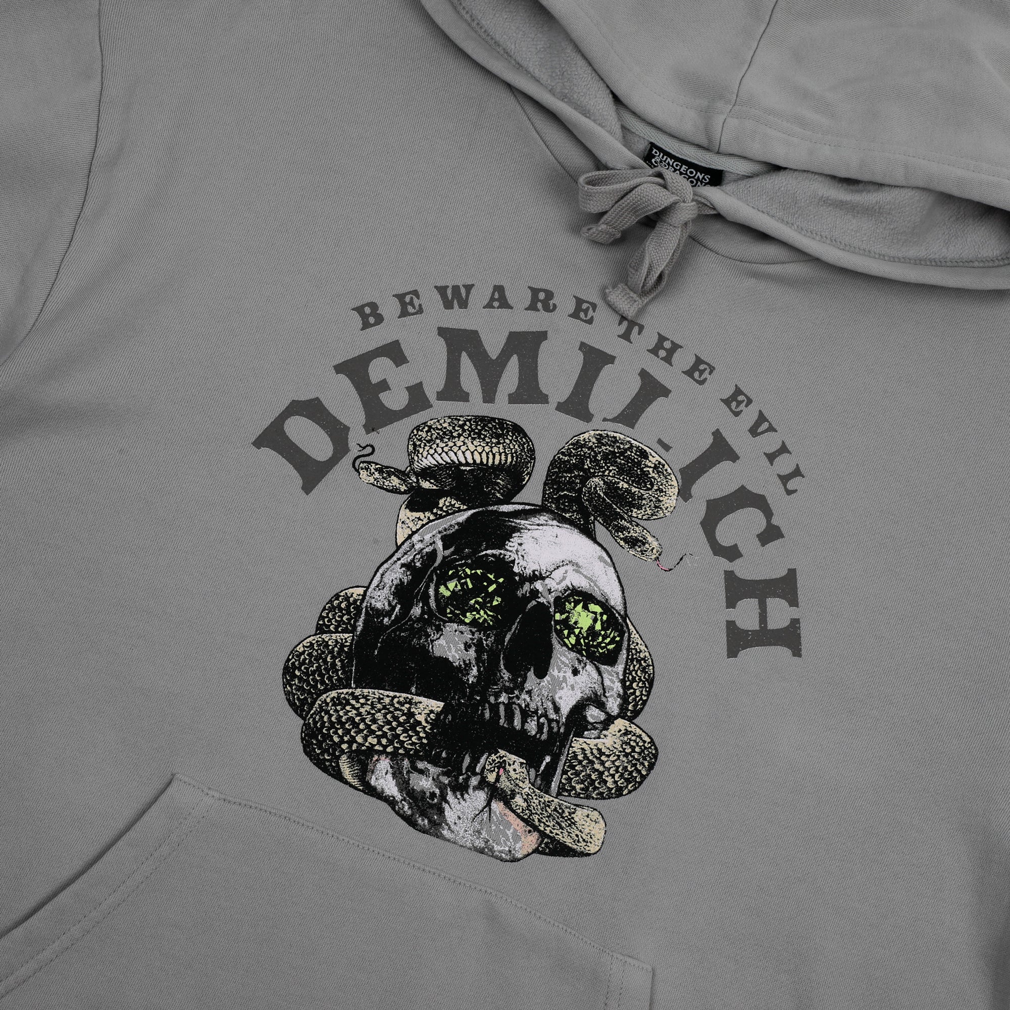 Sweat à capuche délavé Demilich Off White