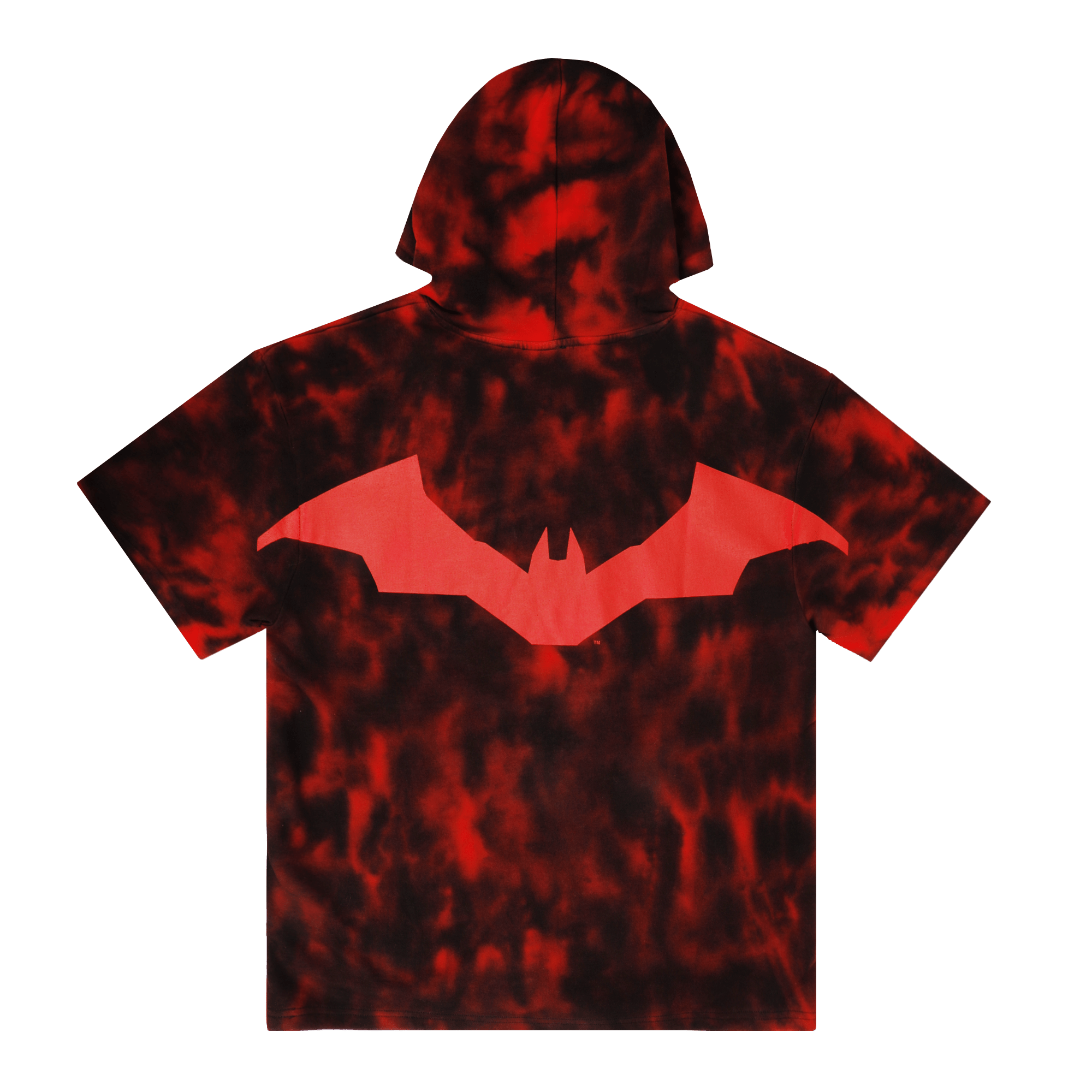 The Batman Short Sleeve Tie-dye Hoodie