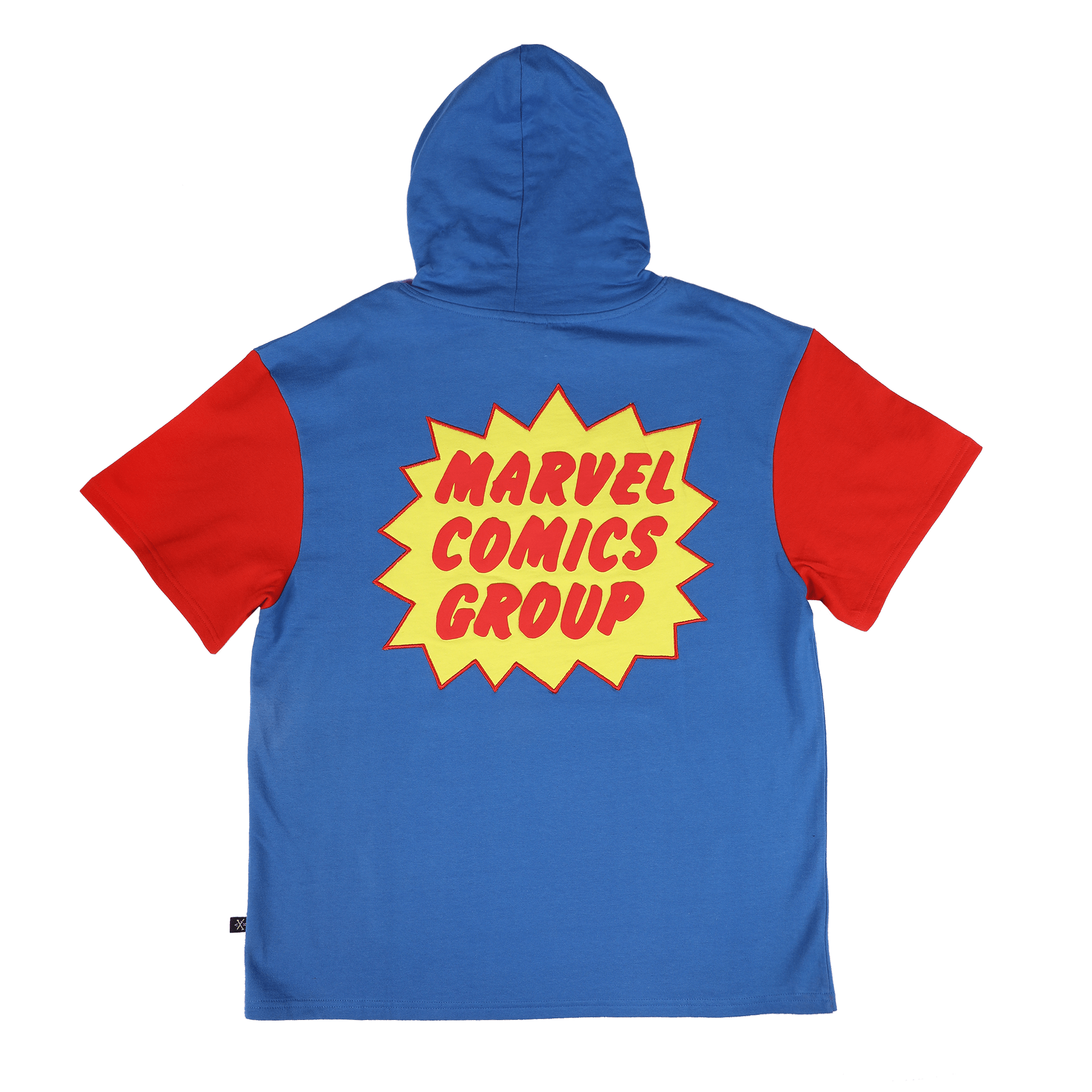 Retro Marvel Comics Group Short Sleeve Hoodie