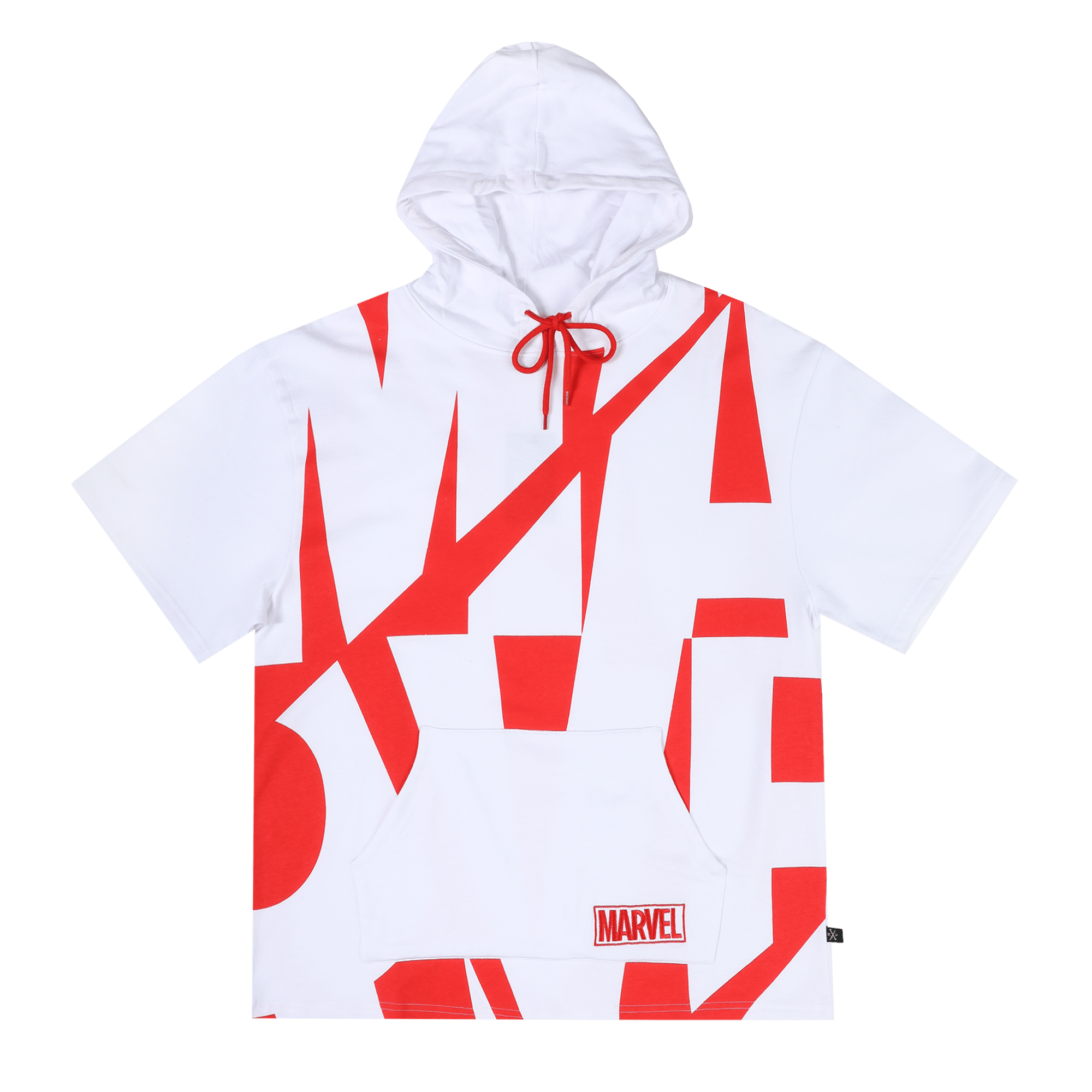 Marvel Logo Short Sleeve Hoodie