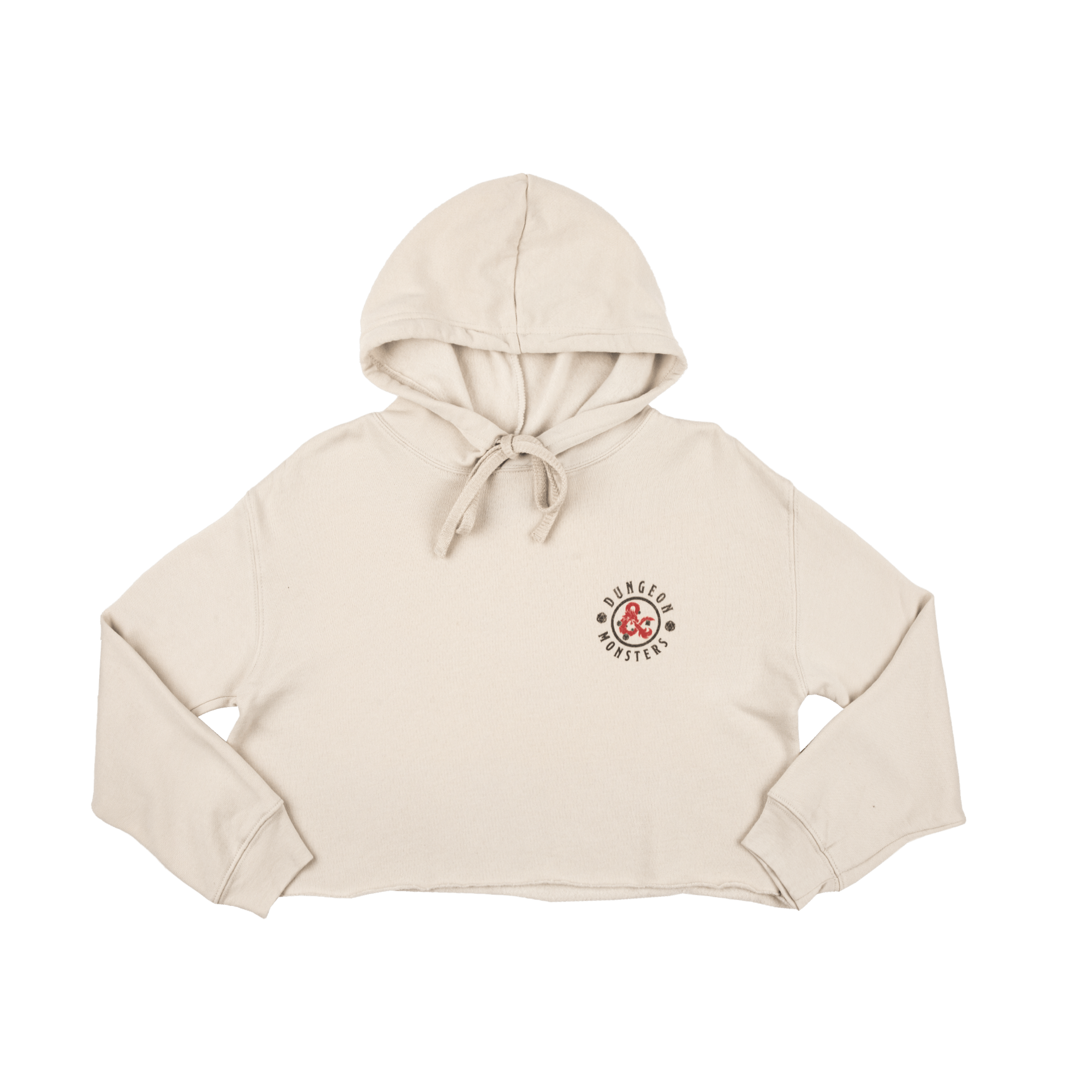 Dungeon Monsters Cropped Hoodie