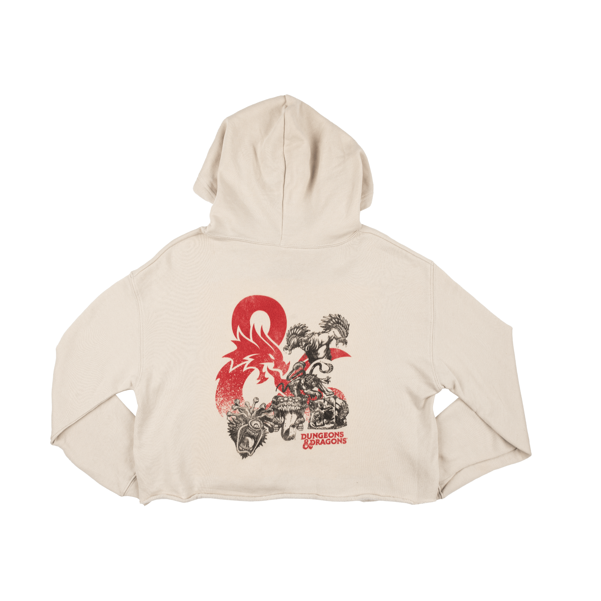 Dungeon Monsters Cropped Hoodie