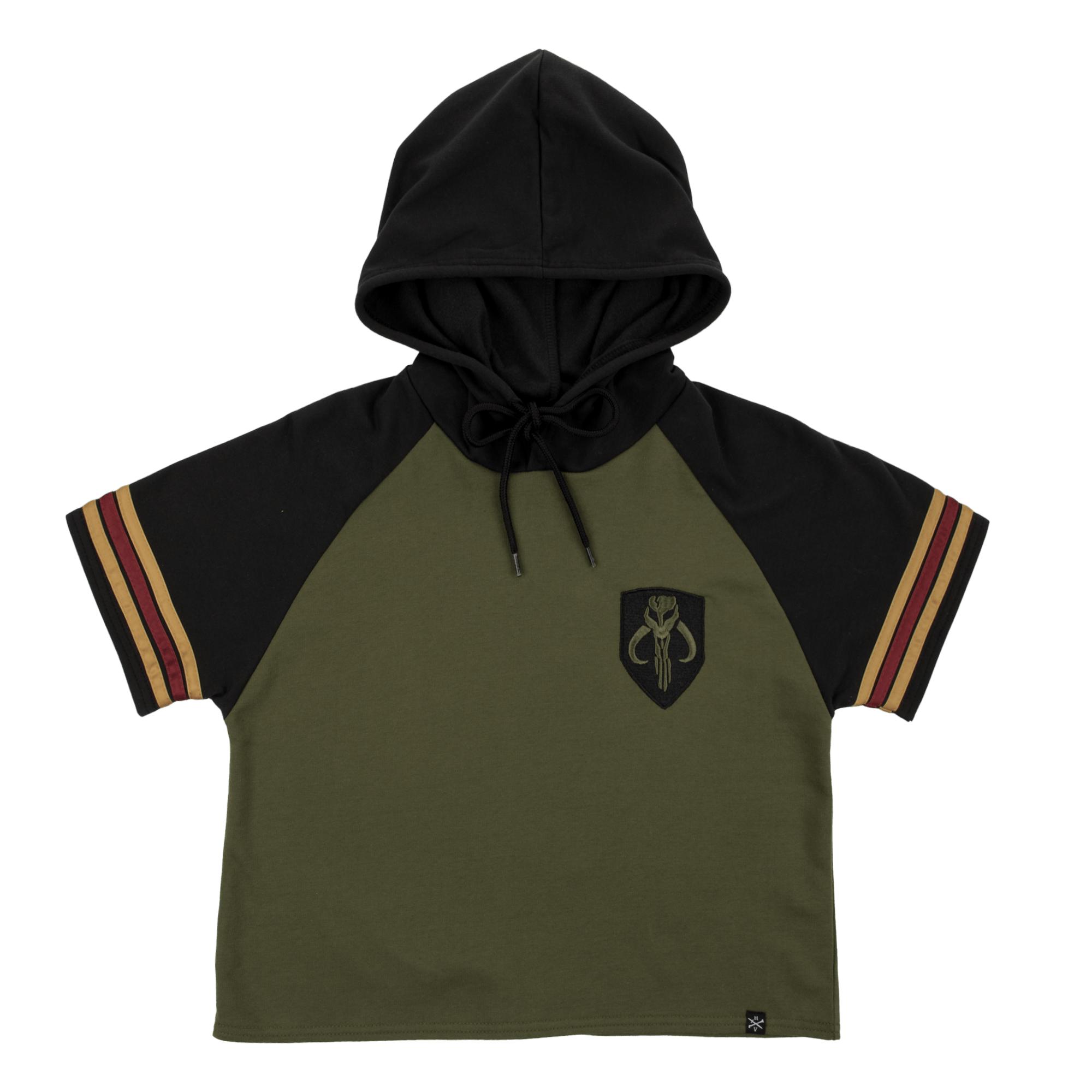 Warriors Of Mandalore Cropped Short Sleeve Hoodie