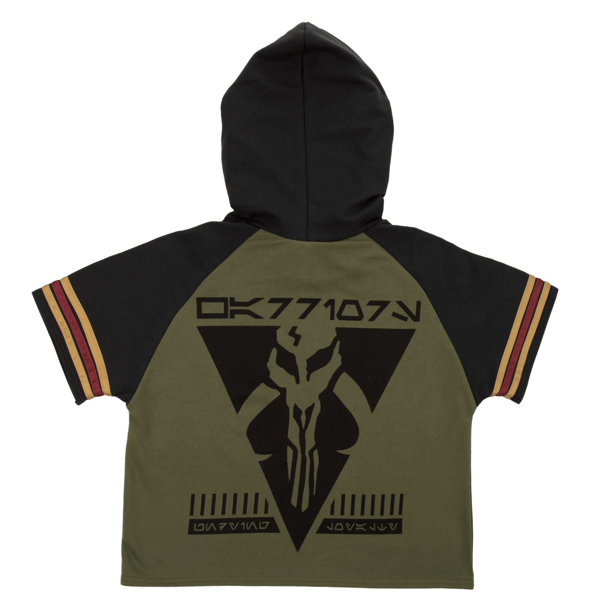 Warriors Of Mandalore Cropped Short Sleeve Hoodie