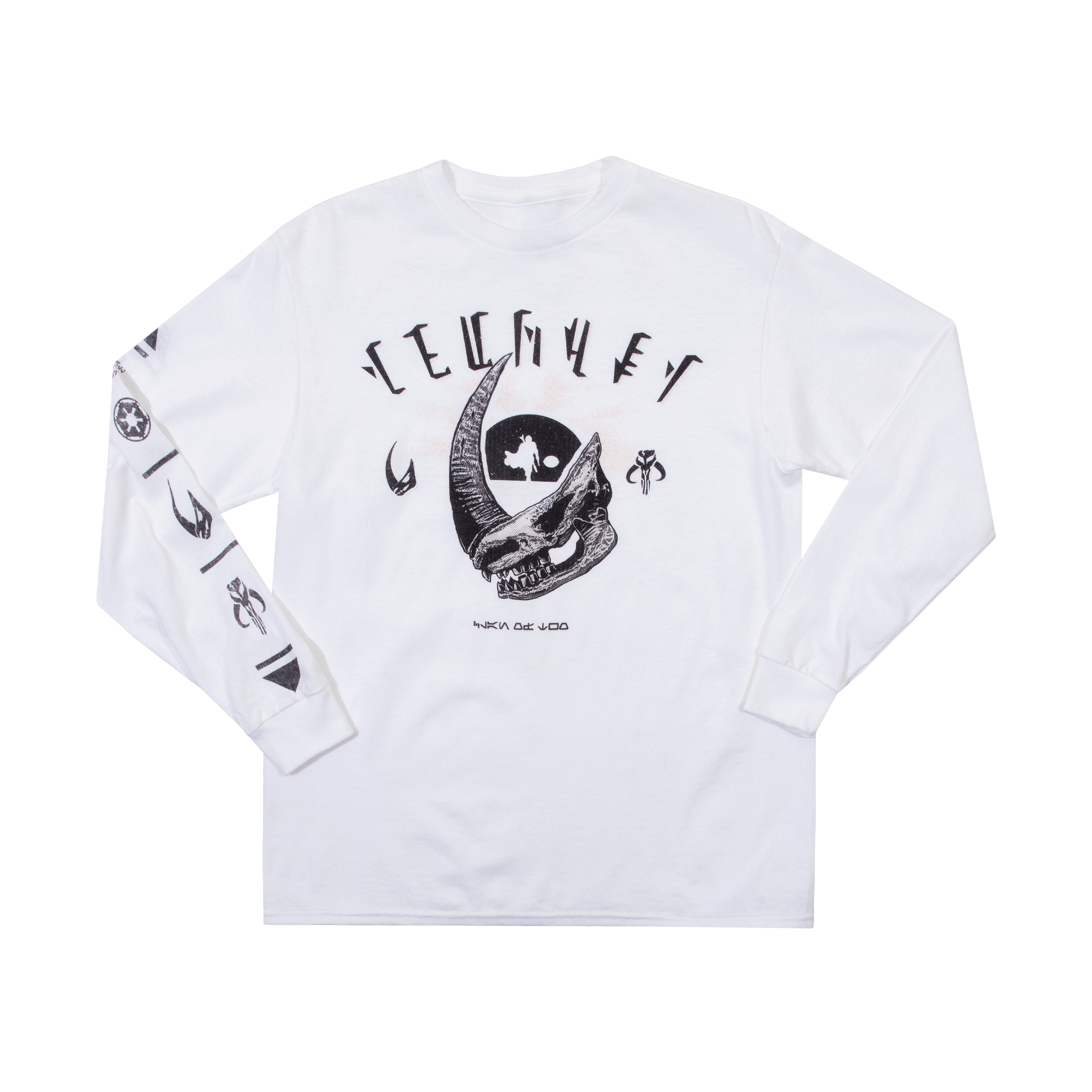 Mudhorn Trophy White Youth Long Sleeve