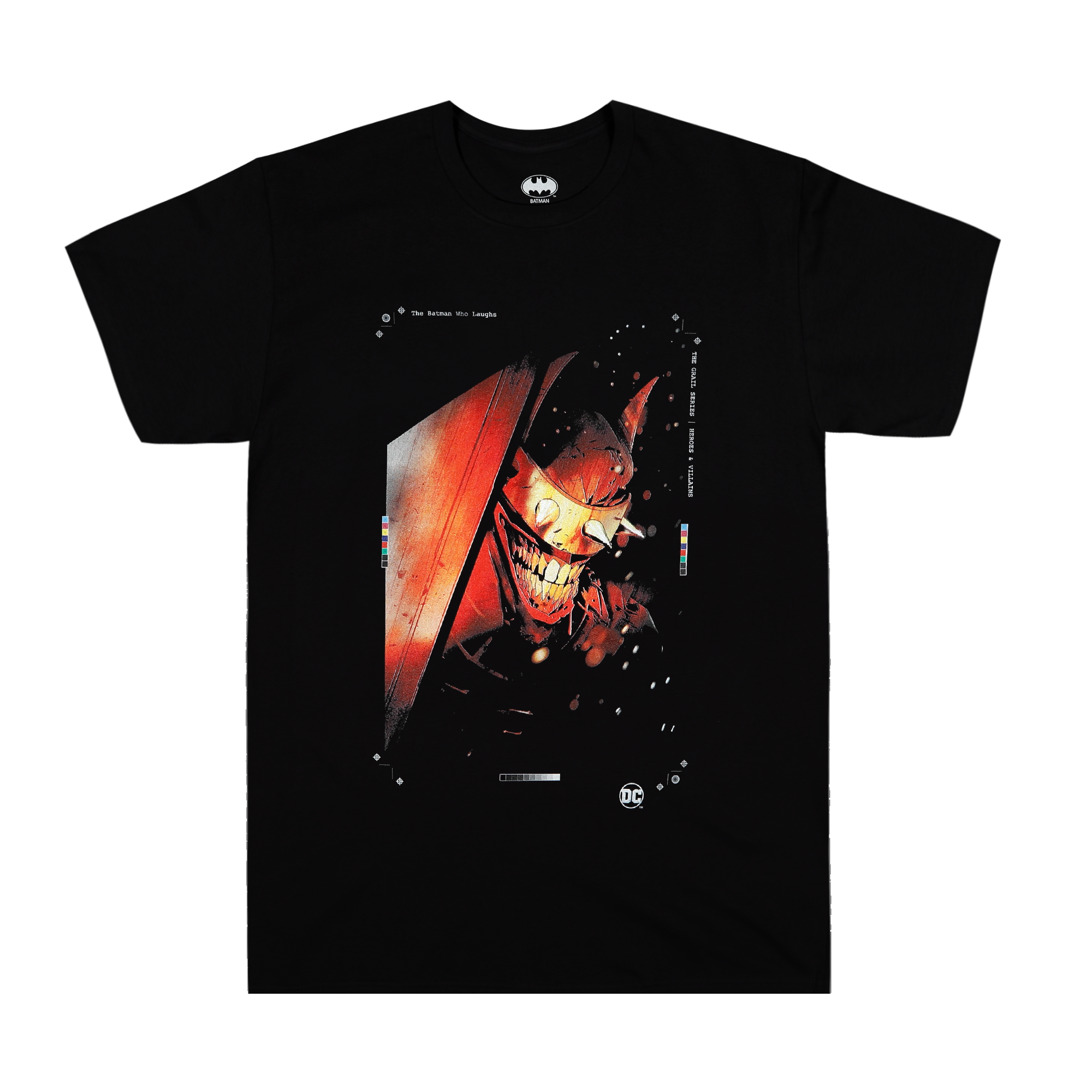 Batman who sales laughs t shirt