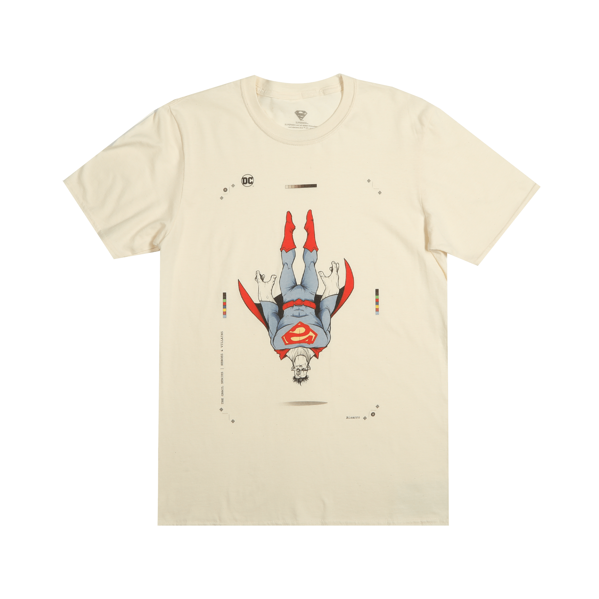 Bizarro Upside Down Natural Tee
