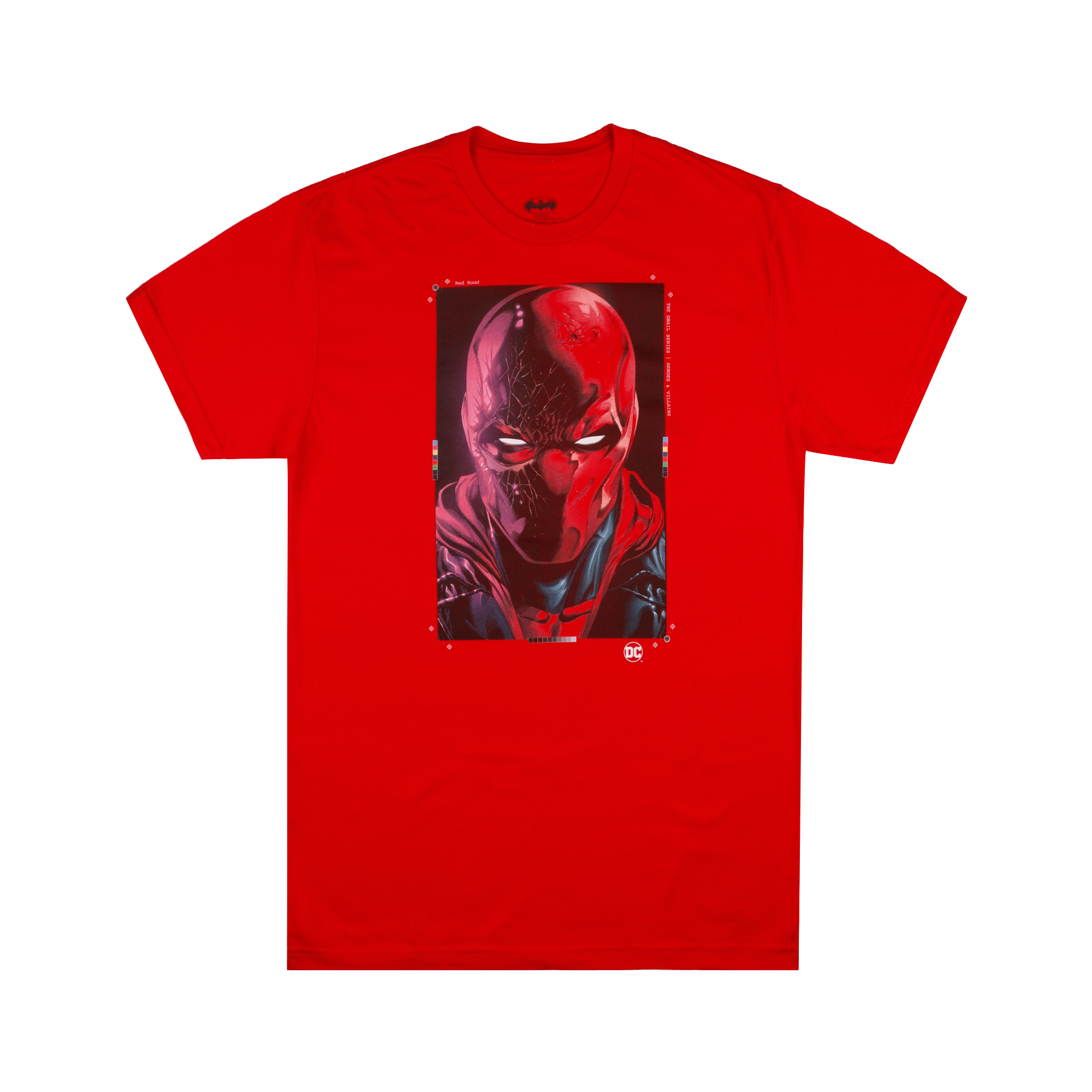 DC Comics Red Hood Red Tee | Official Apparel & Accessories ...