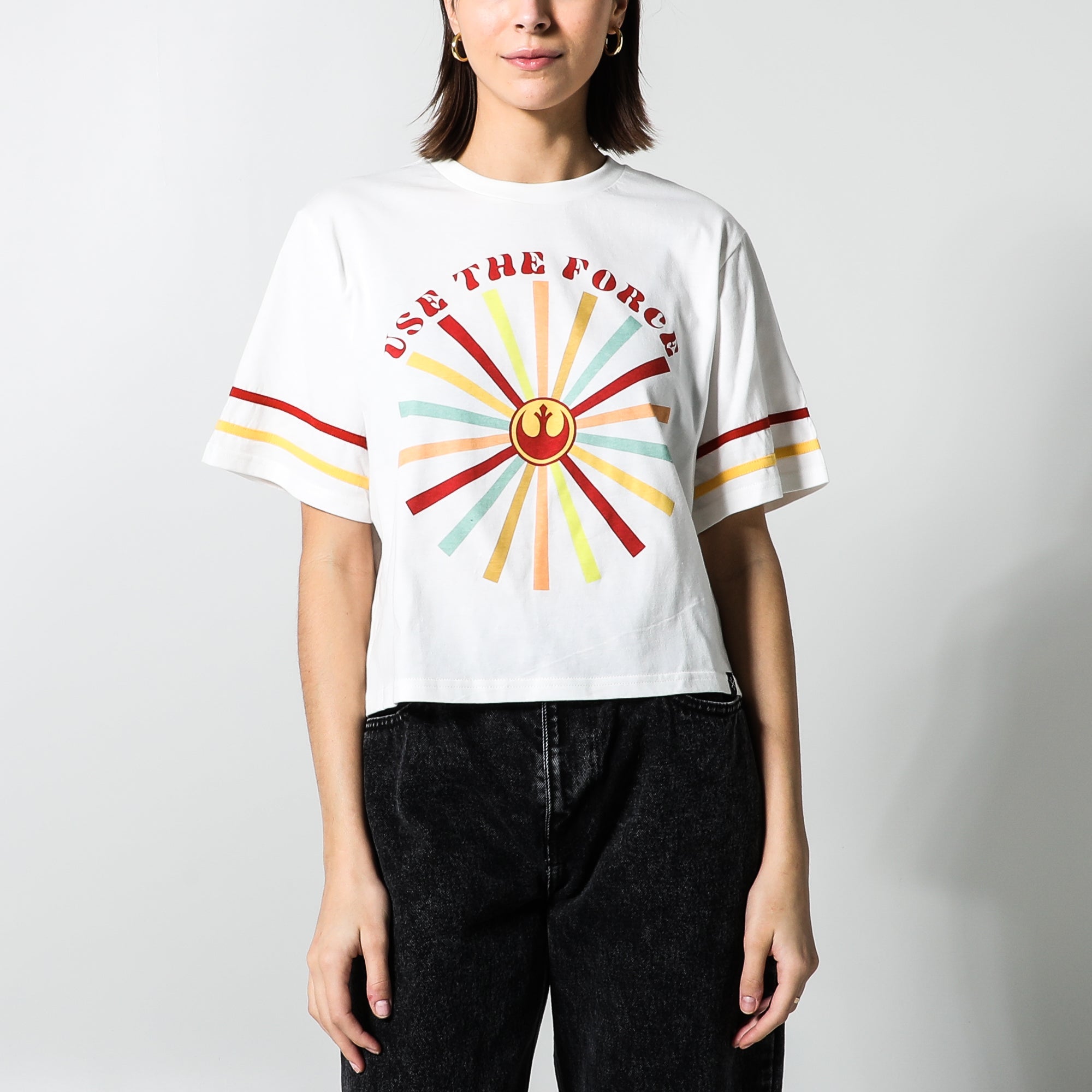 Use The Force Rebel Cropped Tee