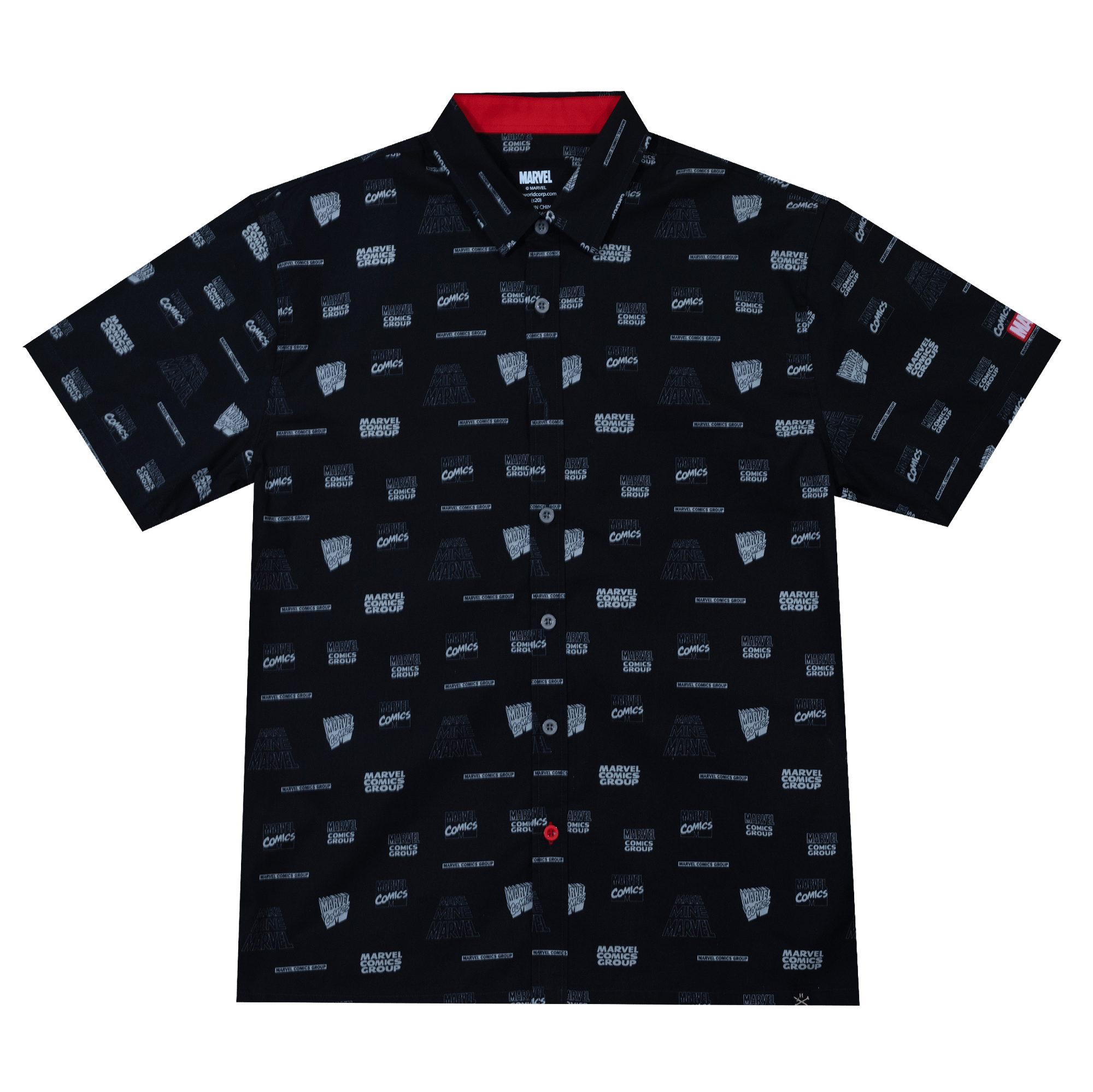 marvel dress shirts Marvel Avengers Men's Patterned Dress Shirt, Sizes Xs-3xl, Size: Small, Green
