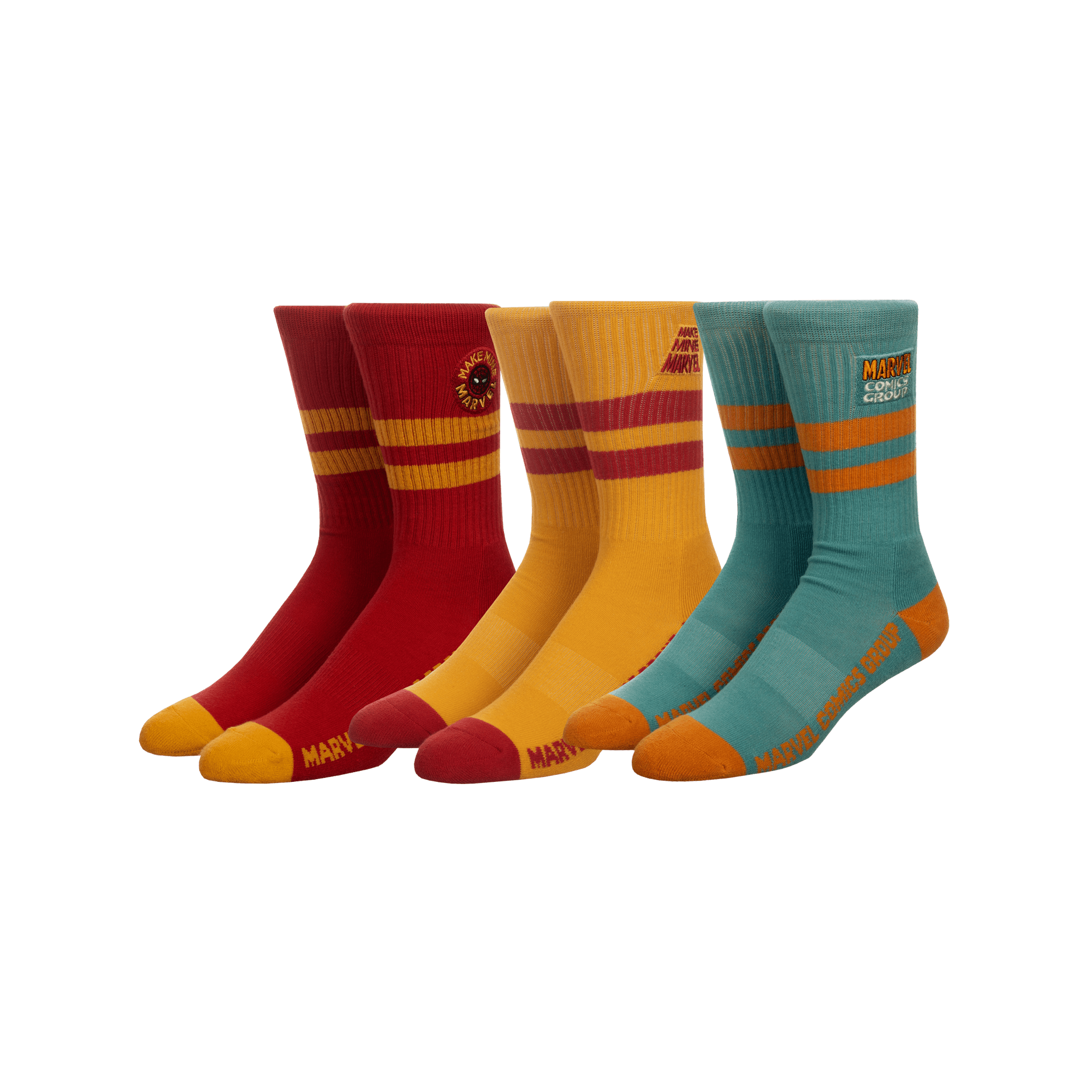 Make Mine Marvel Crew Sock Set