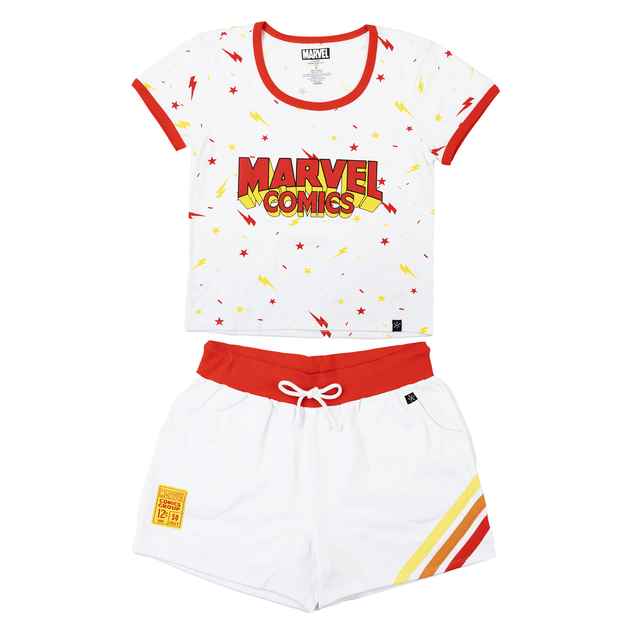 Marvel Comics Retro Pajama Set