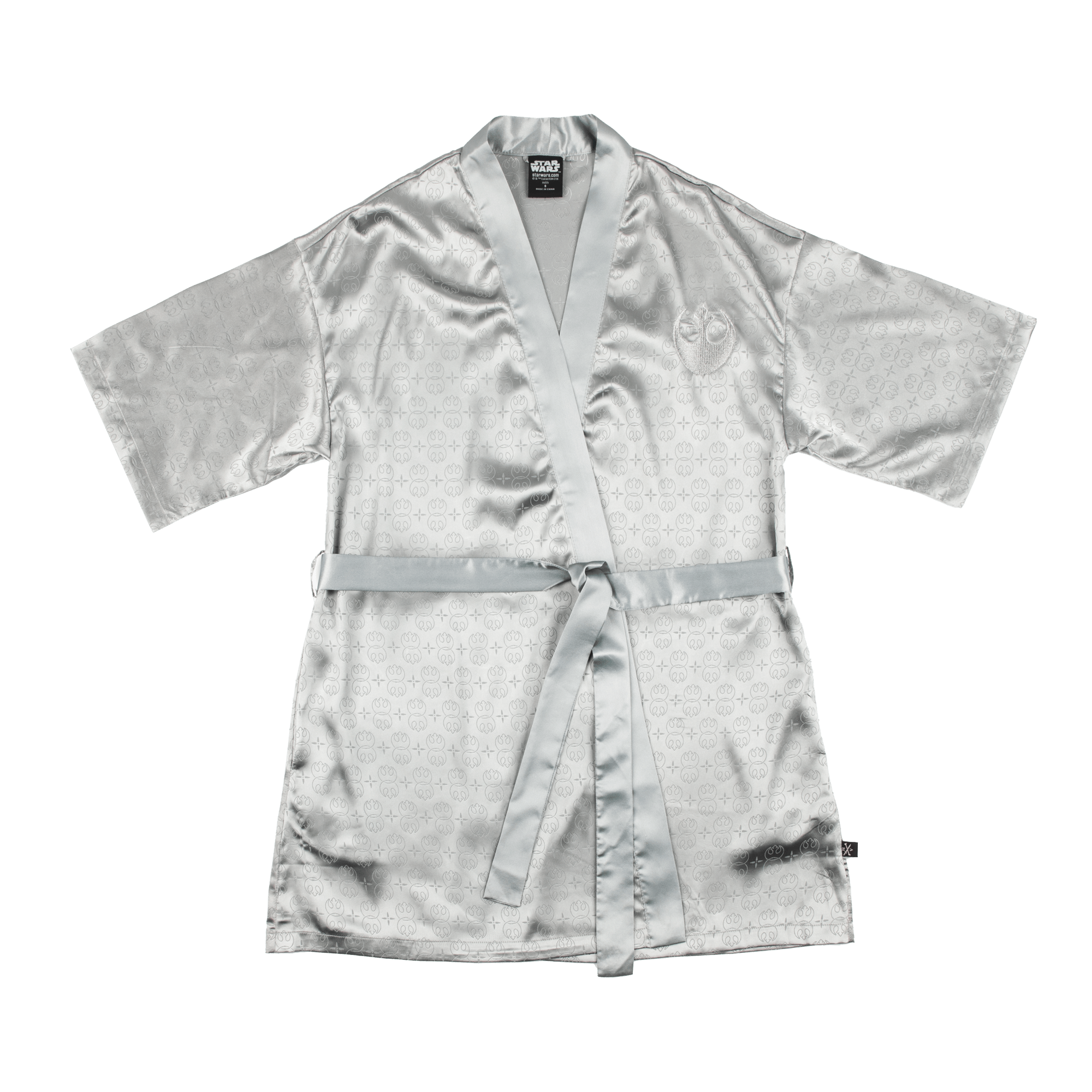 Rebel Satin Robe Pajama Set