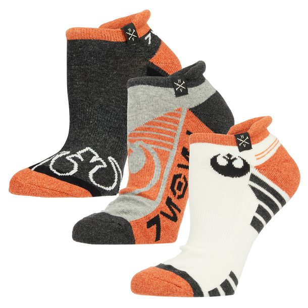 Star Wars Rebel Ankle Sock Set  Official Apparel & Accessories