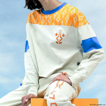 Ahsoka Trooper Colorblock Cropped Sweatshirt