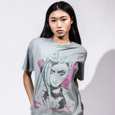 League of Legends Jinx Zine Tee