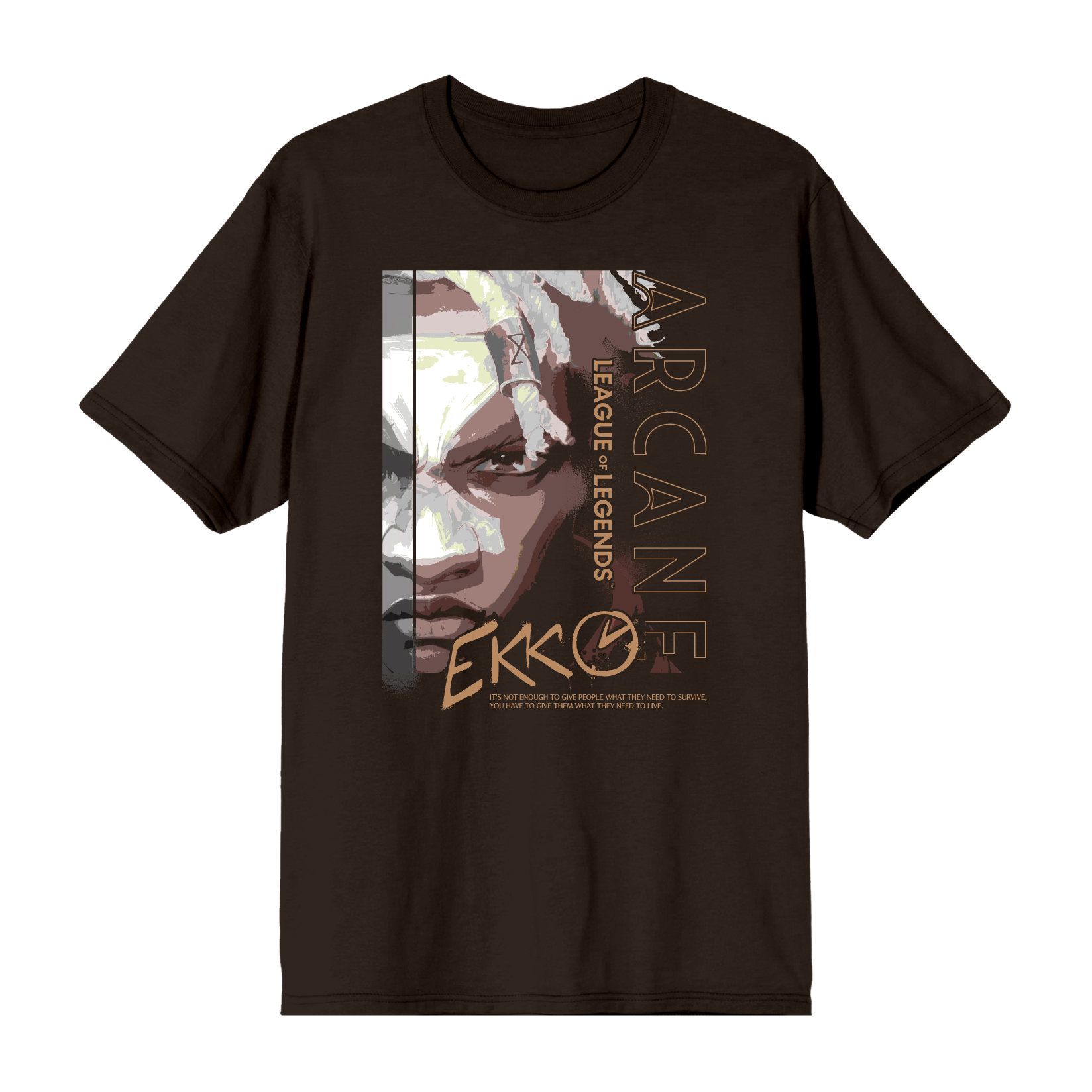 League Of Legends Ekko Brown Tee