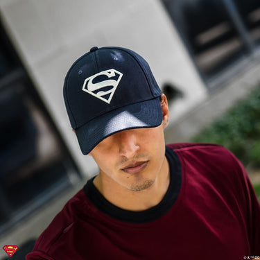 Man of Steel Flex Fit Hat - Heroes & Villains-DC Comics-Flex Fit Hat