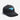 Black Flex Fit Athletic Hat with Blue Icon Representing Nightwing from Batman