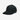 Black Flex Fit Hat with The Punisher Skull Logo in black 