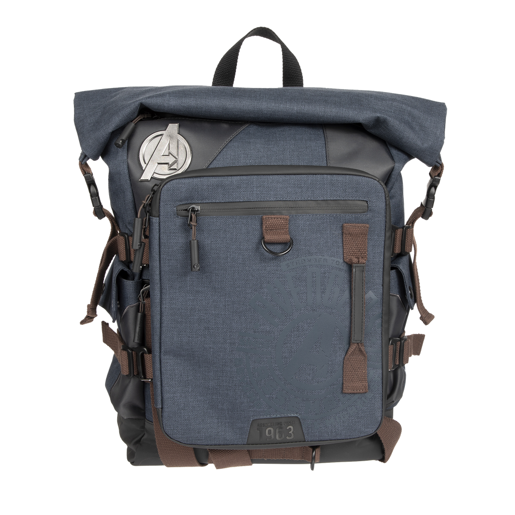 Marvel Avengers Roll-Top Backpack | Official Apparel & Accessories