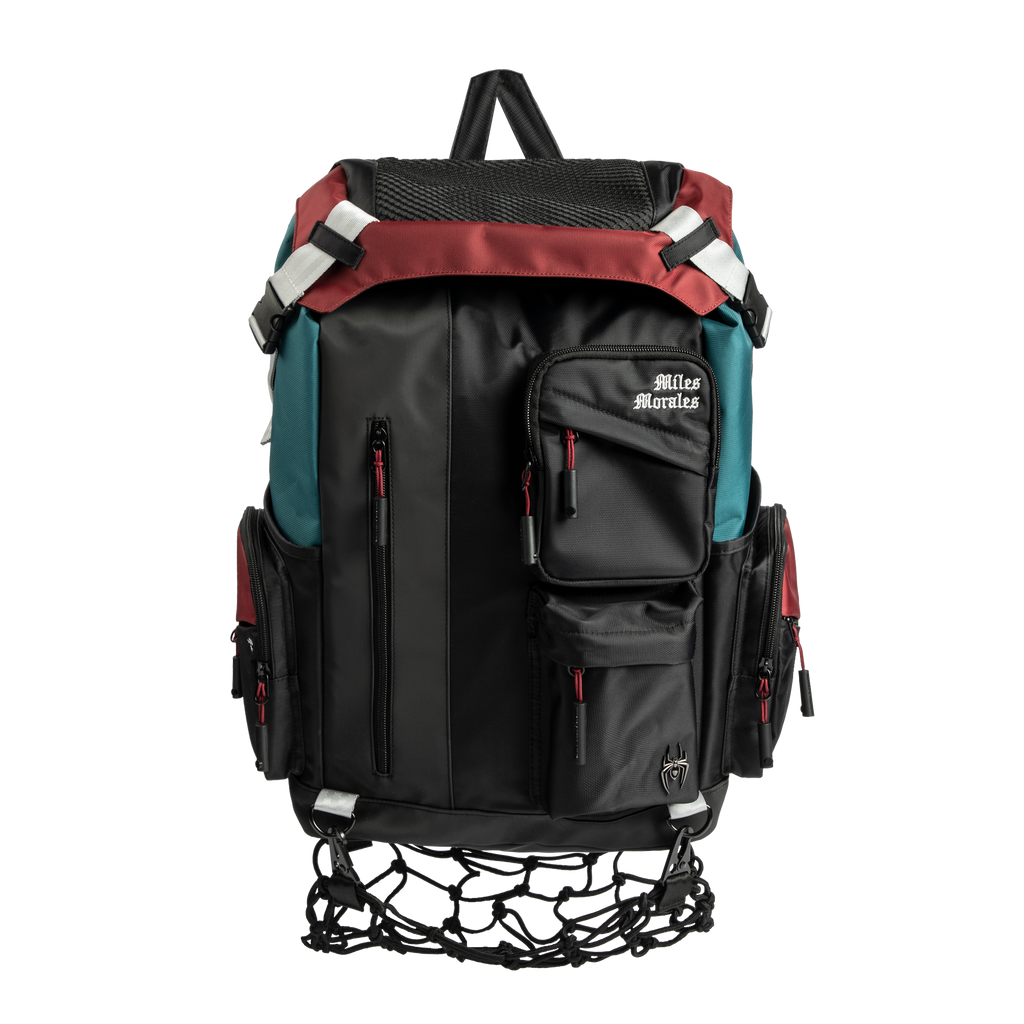 Spider Man Miles Morales Tech Backpack Official Apparel Accessories Heroes Villains Marvel