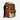 Orange and Beige Star Wars Rebel Themed Backpack with a metal Starbird Emblem and Silver Molle Straps facing the right to show a side pocket and clear side panel with a name id slot