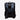 Blue backpack with black straps on a white background