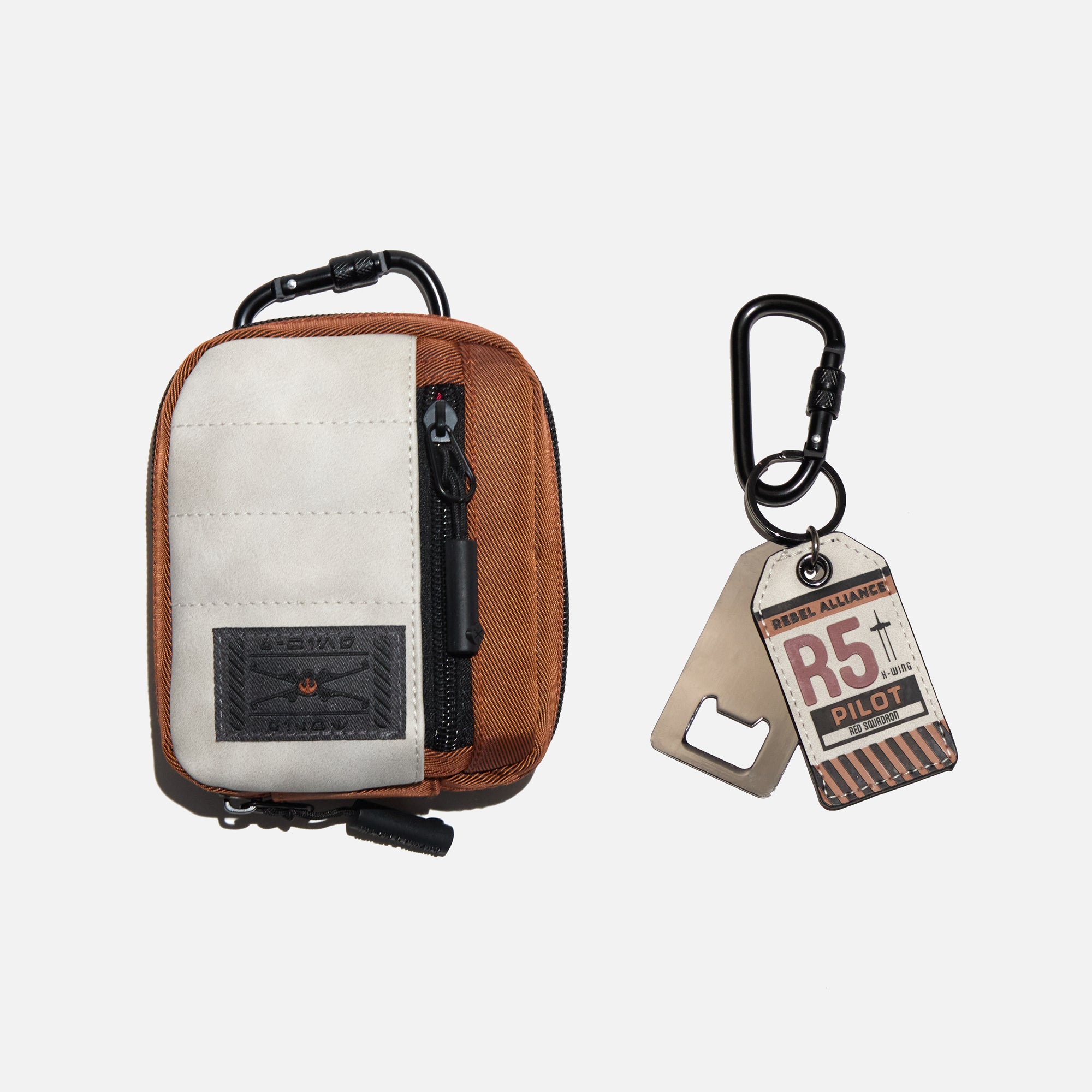 Rebel Pilot Keychain & Pouch Set