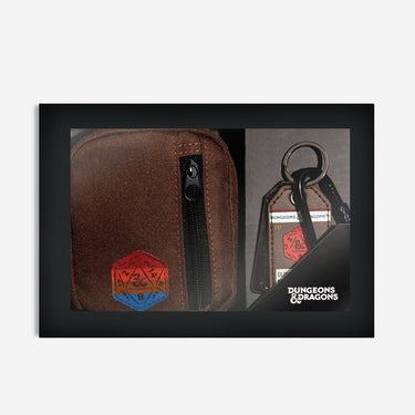Dungeon Master Keychain & Pouch Set