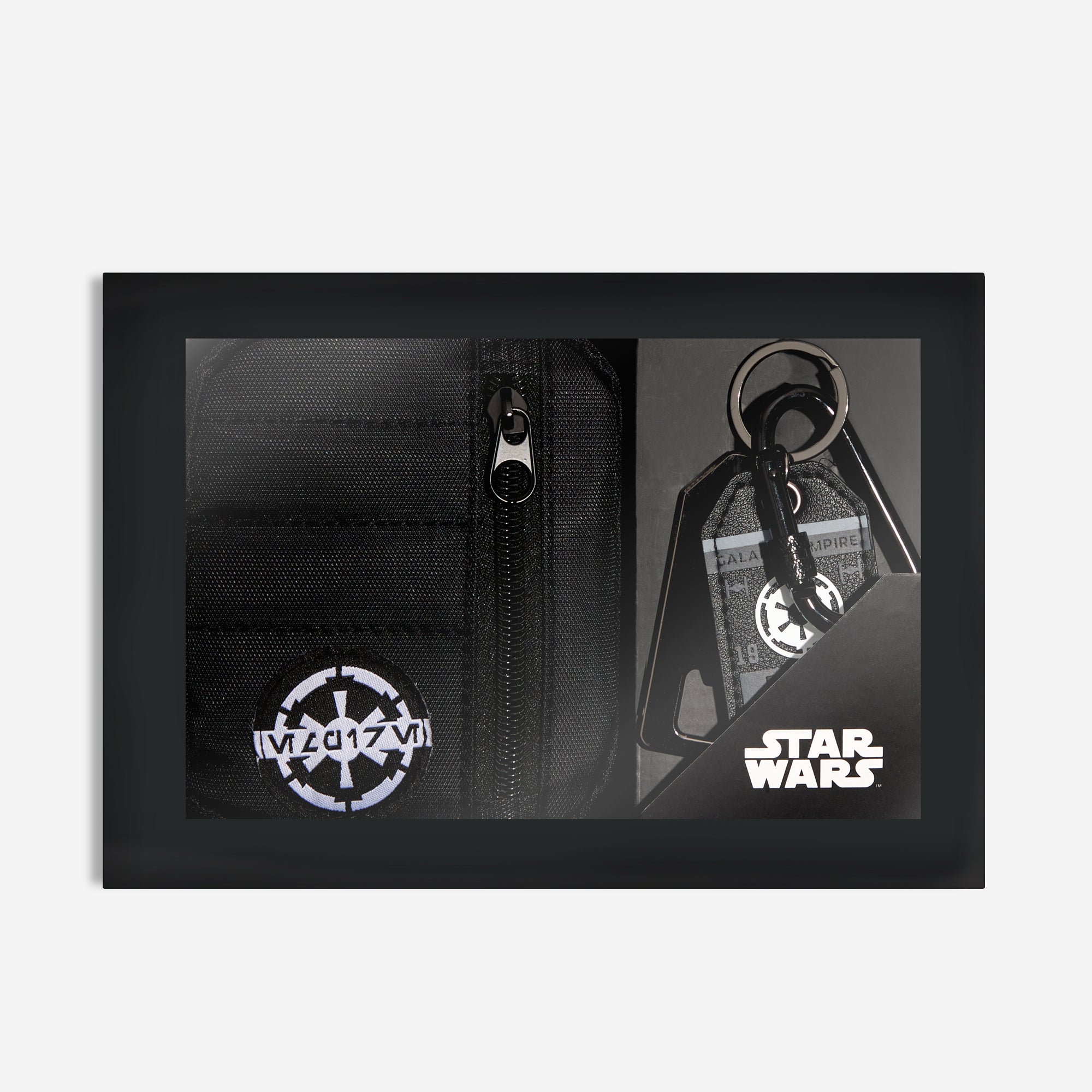 Imperial TIE Fighter Keychain & Pouch Set