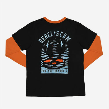 Rebel Scum Juniors Layered Tee Set - Heroes & Villains-Star Wars-Long Sleeve