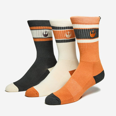 Rebel Ribbed Crew Sock Set - Heroes & Villains-Star Wars-Socks