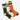3 Ribbed Crew Socks with an Star Wars rebel theme. The socks have the Rebel Starbird logo embroidered. The socks are Grey, Orange and white