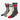 3 Ribbed Crew Socks with an Star Wars Imperial theme. The socks have the Imperial Cog logo embroidered. The socks are Grey, White and Red