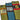 3 Ribbed Crew Socks with a Star Wars Mandalorian theme. The socks have embroidered icons. 2 sets have a green base and 1 set has a blue base. 