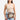 Woman wearing a star wars rebel patterned waist bag on a white background