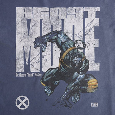 Graphic that says "Beast Mode" with Beast from X-Men