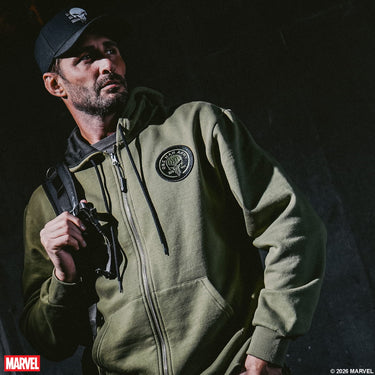 Marvel The Punisher Zip-Up Hoodie