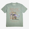 A Light Green T-Shirt featuring a "Mimic" From Dungeons and Dragons