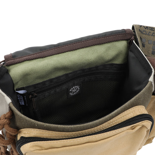 The Rebel - Men's Travel-Friendly Small Canvas Messenger Bag