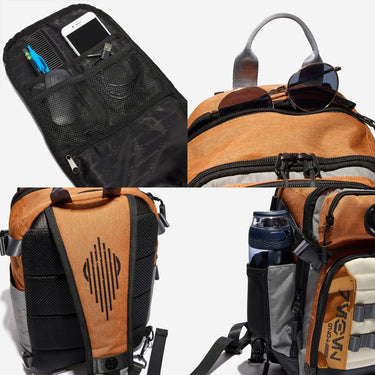 Star Wars Rebel Pilot Sling Bag Collage showing Compartments