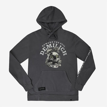 Demilich Charcoal Washed Hoodie - Heroes & Villains-Dungeons & Dragons-Hoodie
