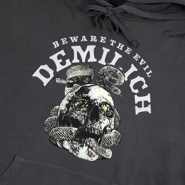 Demilich Charcoal Washed Hoodie - Heroes & Villains-Dungeons & Dragons-Hoodie
