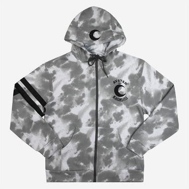 Avatar Of Khonshu Grey Tie Dye Hoodie - Heroes & Villains-Marvel-Hoodie