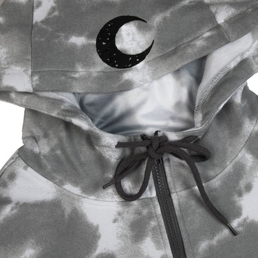 Avatar Of Khonshu Grey Tie Dye Hoodie - Heroes & Villains-Marvel-Hoodie