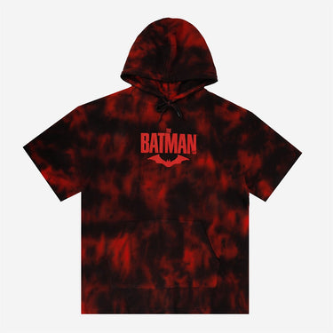 The Batman Short Sleeve Tie-dye Hoodie - Heroes & Villains-DC Comics-Short Sleeve Hoodie