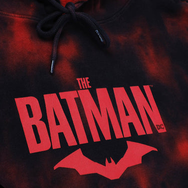 The Batman Short Sleeve Tie-dye Hoodie - Heroes & Villains-DC Comics-Short Sleeve Hoodie